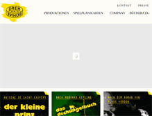 Tablet Screenshot of drehbuehne-berlin.de